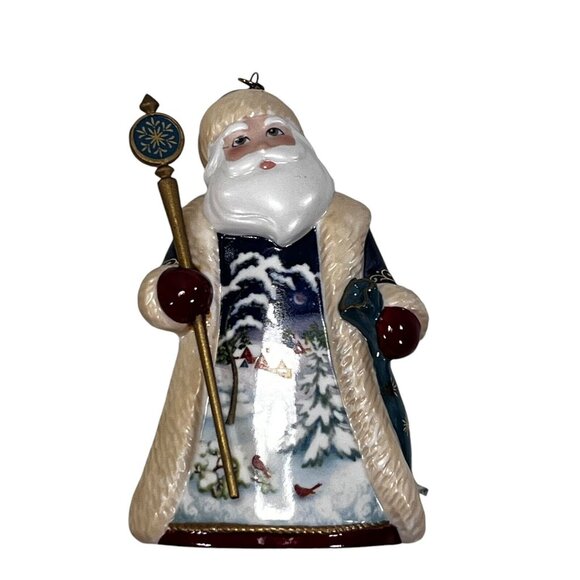 Hallmark 2004 Ornament Santas Around The World Lot of 4 USA Russia Italy Germany - Picture 5 of 16